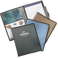 Pad Folder with Memo Pad & Pocket & Pen Slot